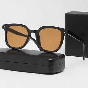 JERTHIS Classic Round Sunglasses for Women Men Retro Vintage Shades Large Plastic Frame Sunnies