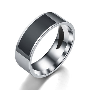 JERTHIS Waterproof Ceramic NFC Ring, NFC Forum Type 2 215 496 bytes Chip Universal for Mobile Phone