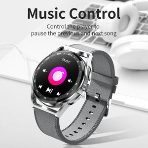 JERTHIS Military Smart Watch for Men Outdoor Waterproof Tactical Smartwatch Bluetooth Dial Calls Speaker 1.3'' HD Touch Screen Fitness Tracker Watch Compatible with iPhone Samsung