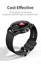Load image into Gallery viewer, JERTHIS Military Smart Watch for Men Outdoor Waterproof Tactical Smartwatch Bluetooth Dial Calls Speaker 1.3&#39;&#39; HD Touch Screen Fitness Tracker Watch Compatible with iPhone Samsung
