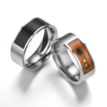 Load image into Gallery viewer, JERTHIS Waterproof Ceramic NFC Ring, NFC Forum Type 2 215 496 bytes Chip Universal for Mobile Phone
