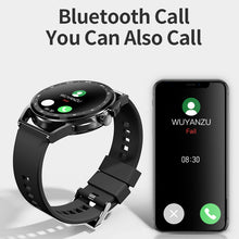 Load image into Gallery viewer, JERTHIS Military Smart Watch for Men Outdoor Waterproof Tactical Smartwatch Bluetooth Dial Calls Speaker 1.3&#39;&#39; HD Touch Screen Fitness Tracker Watch Compatible with iPhone Samsung

