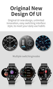 JERTHIS Military Smart Watch for Men Outdoor Waterproof Tactical Smartwatch Bluetooth Dial Calls Speaker 1.3'' HD Touch Screen Fitness Tracker Watch Compatible with iPhone Samsung