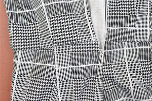Women's Cross V Neck Sleeveless Plaid Wrap Long Jumpsuit Rompers With Pockets